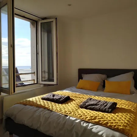 Sea View & Beach Studio Apartment - Blue Horizon Dunkirk Extérieur photo